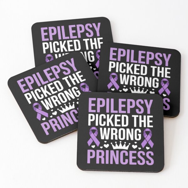 Item preview, Epilepsy Picked Wrong Princess Epilepsy Awareness Warriors designed and sold by Formatage.