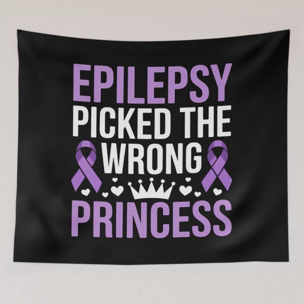 Item preview, Epilepsy Picked Wrong Princess Epilepsy Awareness Warriors designed and sold by Formatage.
