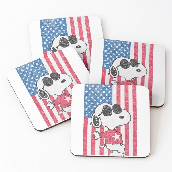 Item preview, Peanuts Joe Cool Patriotic Retro Style Art designed and sold by jimikoyallin.