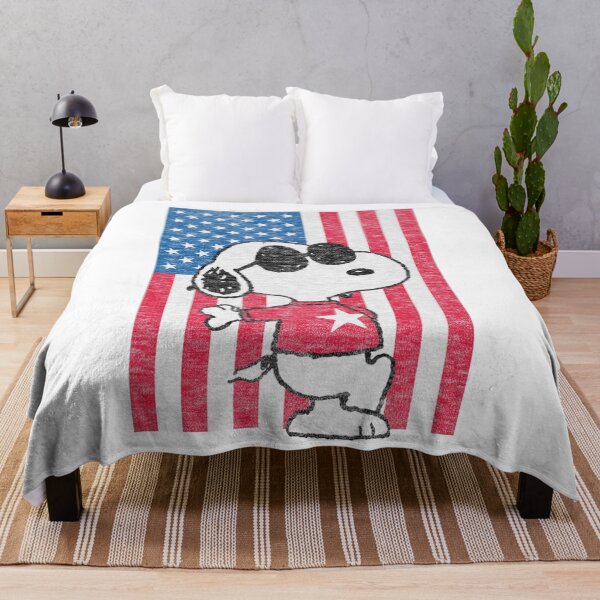Item preview, Peanuts Joe Cool Patriotic Retro Style Art designed and sold by jimikoyallin.