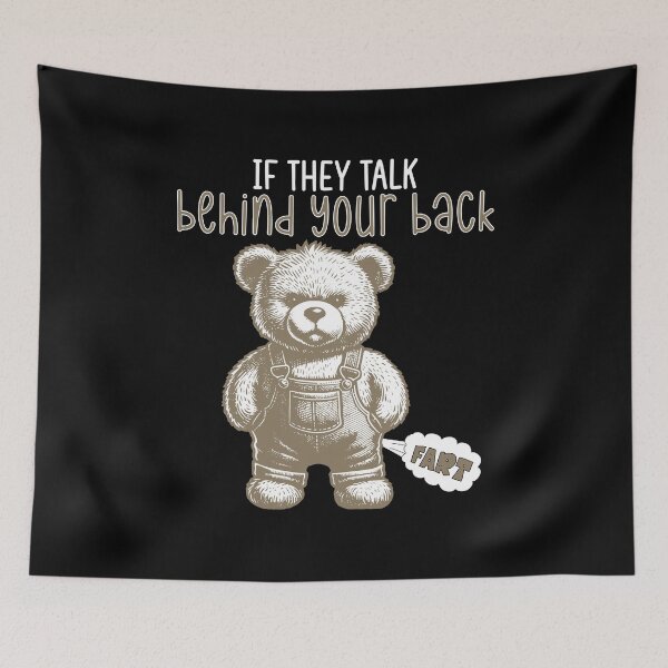 Item preview, Vintage Teddy Bear Fart Joke T-Shirt designed and sold by LarryMBrown.