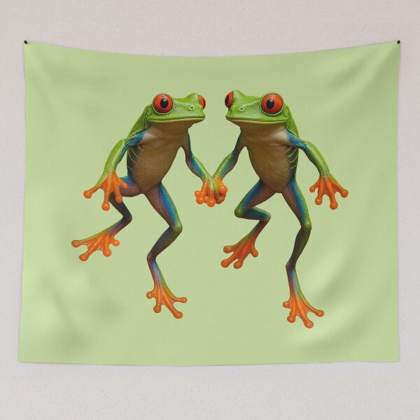 Item preview, Skipping and Dancing Frogs designed and sold by Tridentulus.