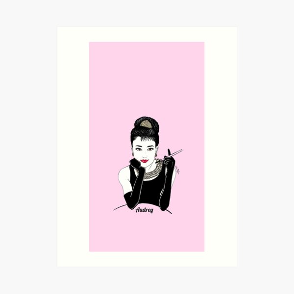 Audrey Art Print