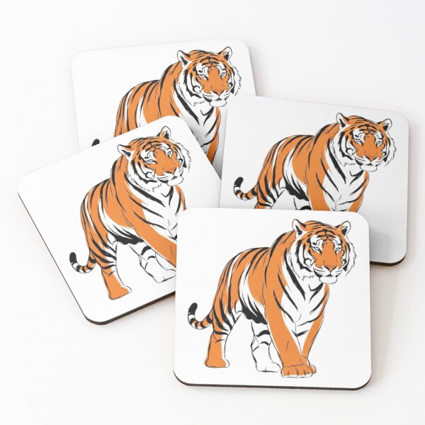 Item preview, Tiger on the attack designed and sold by OSBS-ART.