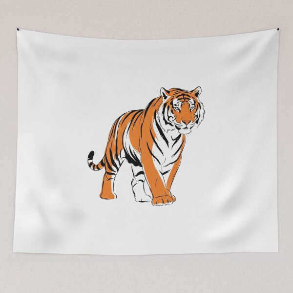 Item preview, Tiger on the attack designed and sold by OSBS-ART.