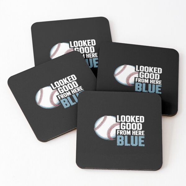 Item preview, Looked Good From Here Blue Softball Mama Mom Game Day designed and sold by TechnicalSara.