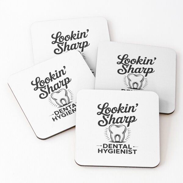 Item preview, Looking Sharp Dental Hygienist Funny Tooth designed and sold by TechnicalSara.