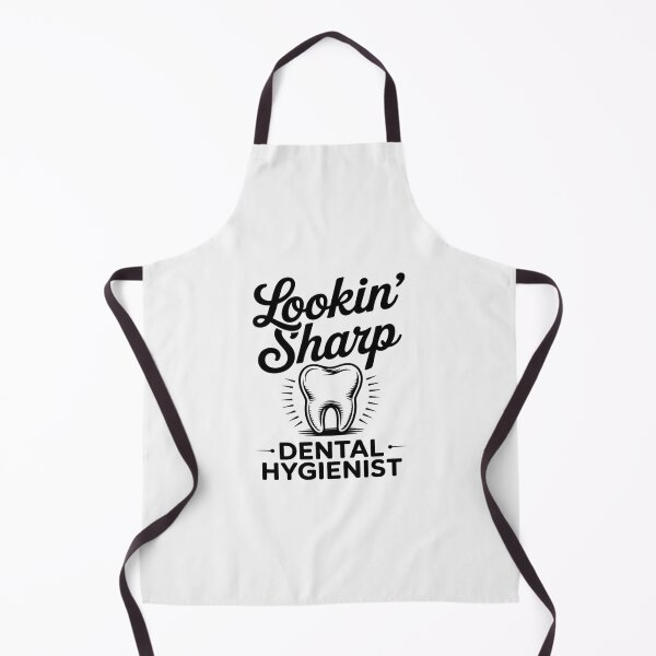 Item preview, Looking Sharp Dental Hygienist Funny Tooth designed and sold by TechnicalSara.