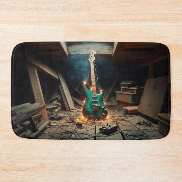 Item preview, Guitar in an old attic designed and sold by LP-ART by Lutz Peter.