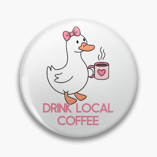Item preview, Drink Local Coffee designed and sold by wesdesignshop.