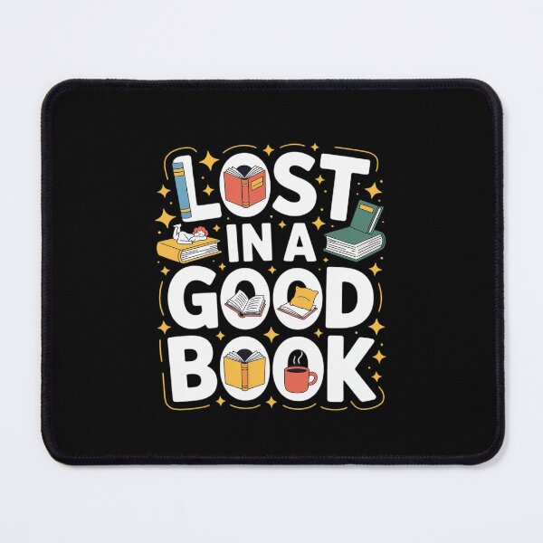 Item preview, Lost in a Good Book Maze Art Books Lover designed and sold by TechnicalSara.