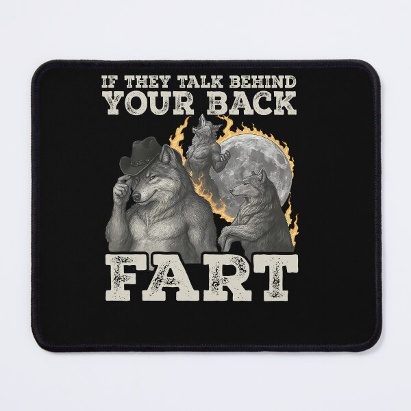 Item preview, Three Wolves Fart Joke T-Shirt designed and sold by LashondaGreen89.
