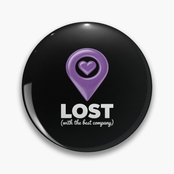 Item preview, Lost with The Best Company Family GPS Heart designed and sold by TechnicalSara.
