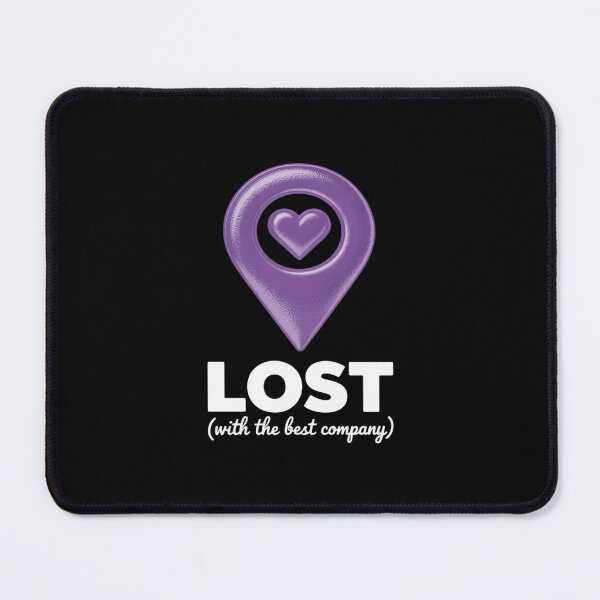 Item preview, Lost with The Best Company Family GPS Heart designed and sold by TechnicalSara.