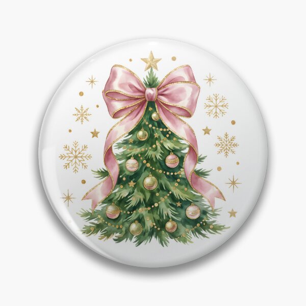 Item preview, Christmas Tree With Bow designed and sold by thebest-2studio.