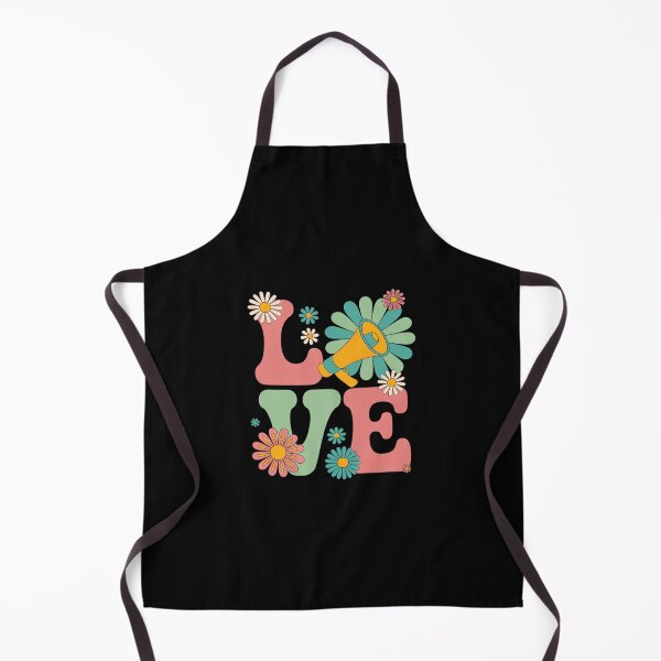 Item preview, Love Cheer Groovy Cheerleader Cheerleading designed and sold by TechnicalSara.
