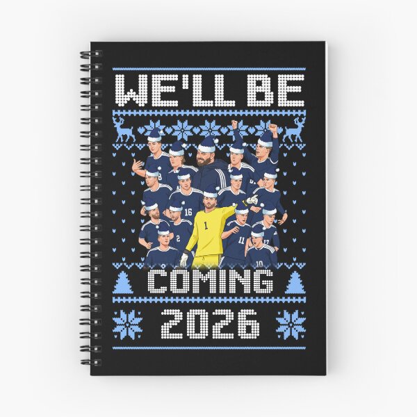 Item preview, Scotland Football Christmas Jumper We'll Be Coming 2026 designed and sold by DillonHuerta.