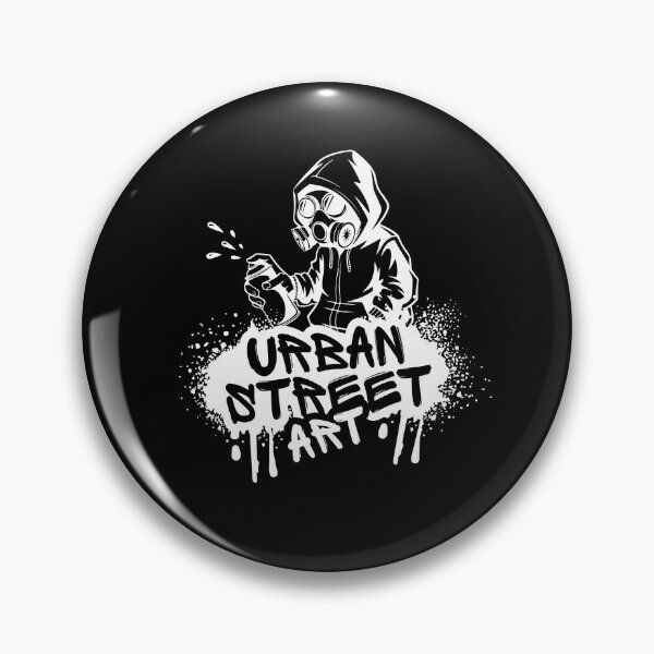 Item preview, White and Black Edgy Urban Street Art T-Shirt designed and sold by vicky85076.