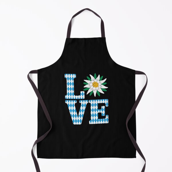 Item preview, LOVE Edelweiss Traditional Flower Oktoberfest Party German designed and sold by TechnicalSara.