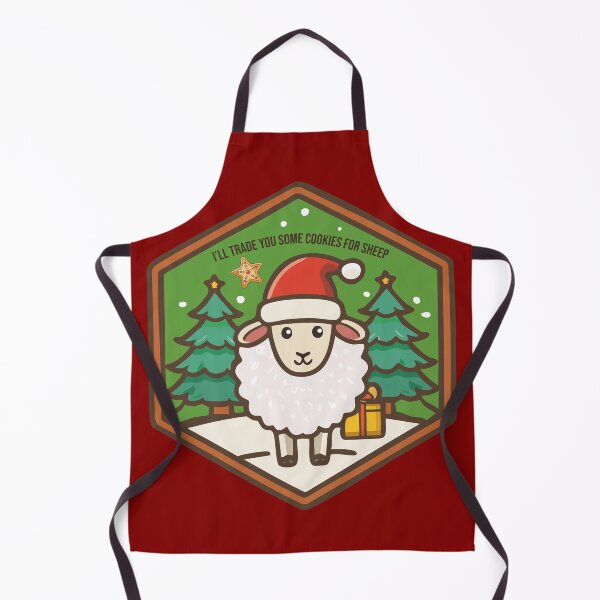 Item preview, Festive Sheep from a Strategy Island designed and sold by RitaStudio.
