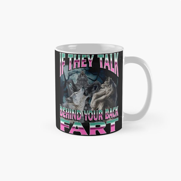 Item preview, Neon Wolf Pack Fart Joke T-Shirt designed and sold by TinaMDedrick.