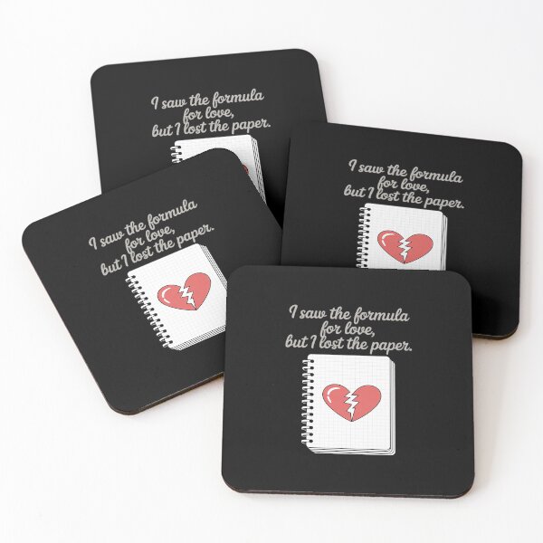 Item preview, Love Formula Lost Paper Chemistry Joke designed and sold by TechnicalSara.