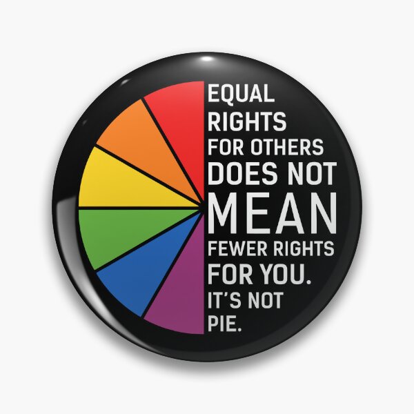 Item preview, Equal Rights For Others Does Not Mean Fewer Rights For You It’s Not Pie designed and sold by ElliKlemato.