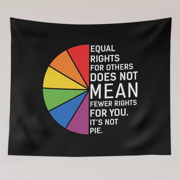 Item preview, Equal Rights For Others Does Not Mean Fewer Rights For You It’s Not Pie designed and sold by ElliKlemato.