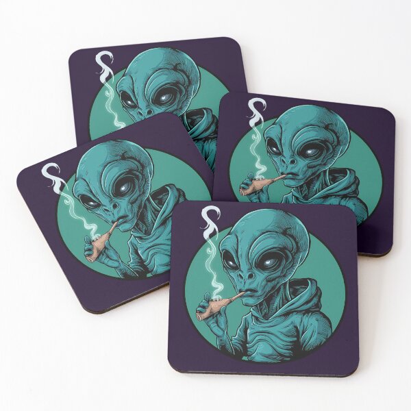 Item preview,  Alien Stoner Smoking Weed | Cannabis Marijuana Design designed and sold by CannaCreative.