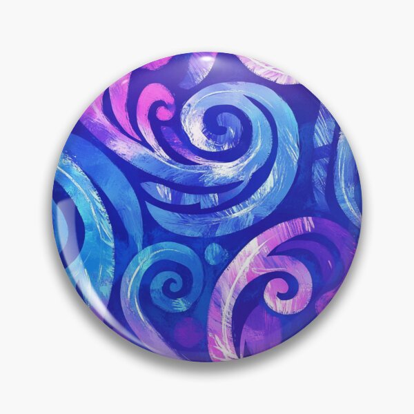 Item preview, New Zealand Māori Paua Pattern Koru Design 629 designed and sold by GrinGalore.