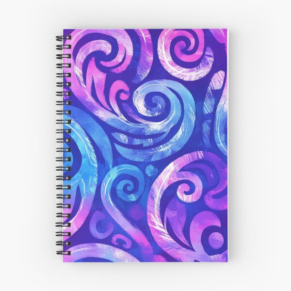 Item preview, New Zealand Māori Paua Pattern Koru Design 629 designed and sold by GrinGalore.