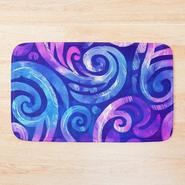 Item preview, New Zealand Māori Paua Pattern Koru Design 629 designed and sold by GrinGalore.