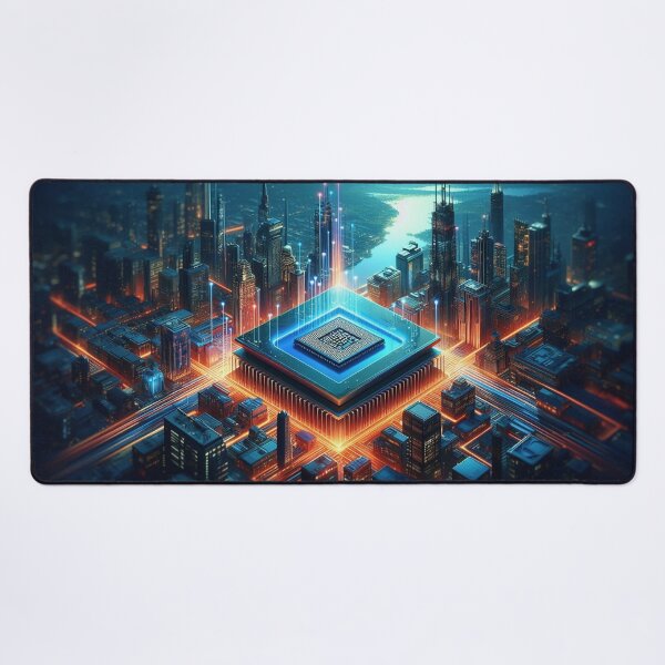 Item preview, Electronics City designed and sold by LP-ART by Lutz Peter.