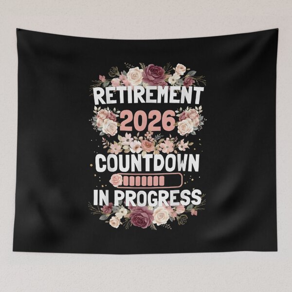 Item preview, Retirement 2026 Countdown In Progress Floral Lover Women designed and sold by thebest-2studio.