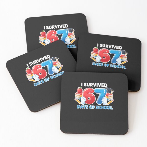 Item preview, I Survived 67 Days Of School For Proud Students Back To designed and sold by diyoor.