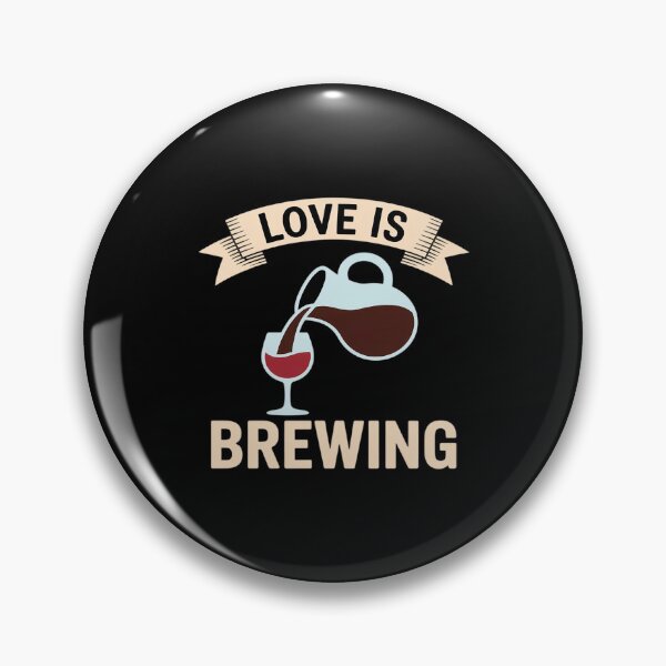 Item preview, Love is Brewing Bachelorette Party Graphic designed and sold by TechnicalSara.