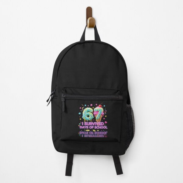 Item preview, I Survived 67 Days Of School Funny 67 Meme Teacher Student  designed and sold by diyoor.