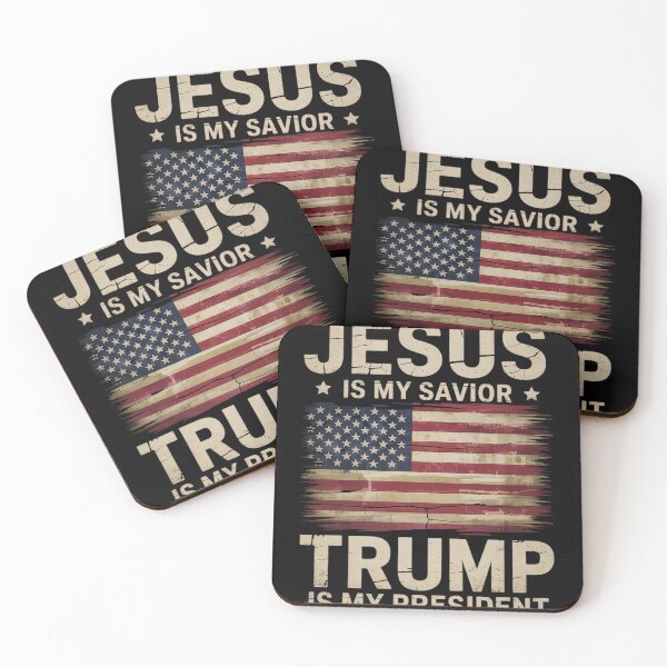 Item preview, Jesus Is My Savior, Trump Is My President  designed and sold by MyzoToyota.