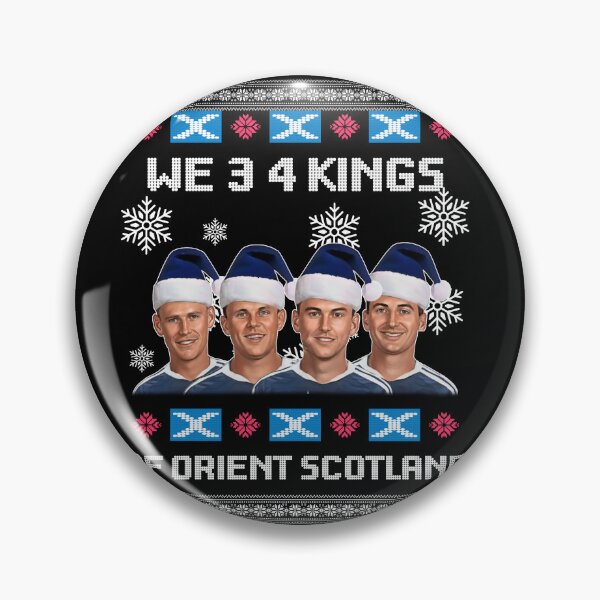 Item preview, We 4 Kings Of Scotland Christmas Scottish Fans  designed and sold by DillonHuerta.
