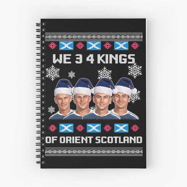 Item preview, We 4 Kings Of Scotland Christmas Scottish Fans  designed and sold by DillonHuerta.