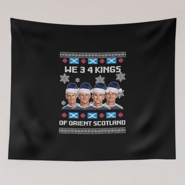 Item preview, We 4 Kings Of Scotland Christmas Scottish Fans  designed and sold by DillonHuerta.