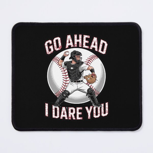 Item preview, Baseball Catcher Don't Try and Steal a Base Pullover Hoodie designed and sold by DrewLeuschke.