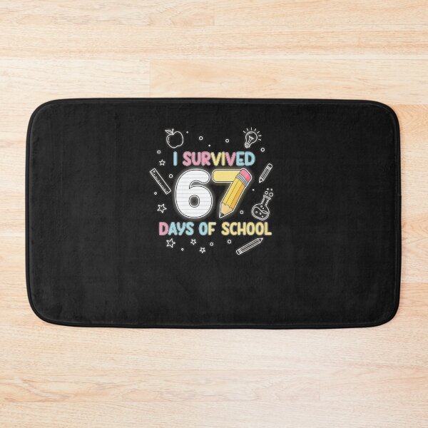 Item preview, I Survived 67 Days Of School Funny 67 Meme Teachers Students  designed and sold by diyoor.