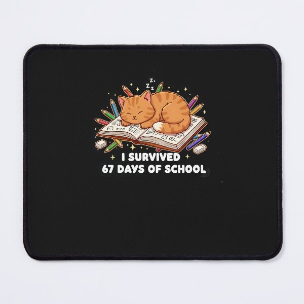 Item preview, I Survived 67 Days Of School Funny 67 Teachers Students Meme designed and sold by diyoor.