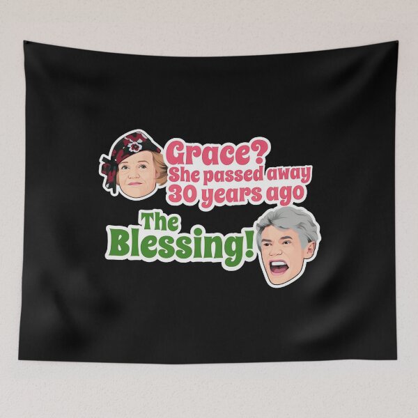 Item preview, Funny Christmas, National Lampoon Christmas Vacation, Uncle Lewis, Aunt Bethany, Clark Griswold, The Blessing, Chevy Chase designed and sold by Tae-bois.