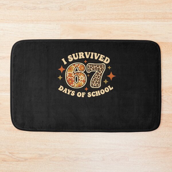 Item preview, I Survived 67 Days Of School Funny 67 Teachers Students Meme  designed and sold by diyoor.