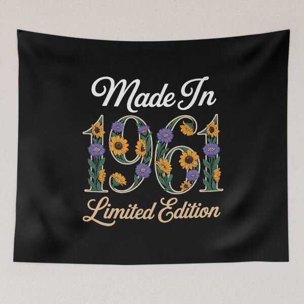 Item preview, Womens Made in 1961 Tee 64 Year Old Sunflowers Floral 64th Birthday V-Neck  designed and sold by RayArmstrong.