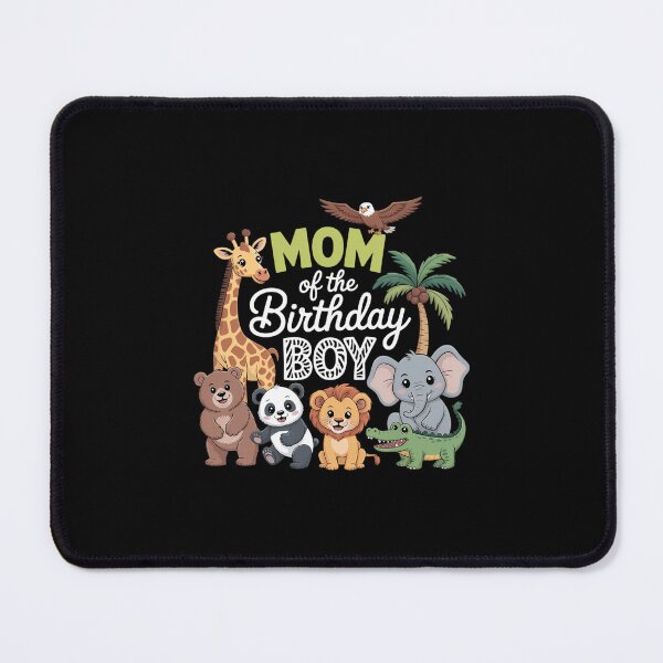 Item preview, Mom of The Birthday Boy Wild Zoo Theme Safari Party designed and sold by papertaless.