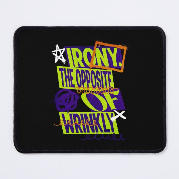 Item preview, Irony: The Opposite of Wrinkly – Graffiti Grunge designed and sold by dudelinart.