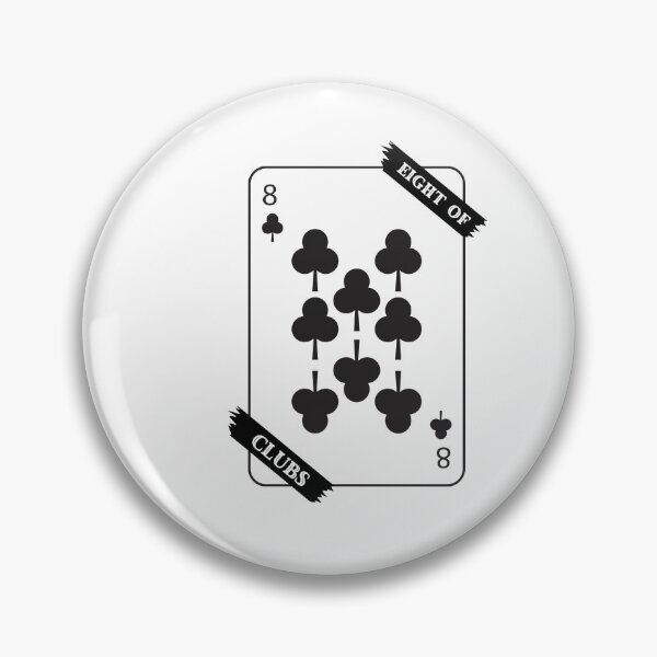 Item preview, Eight Of Clubs designed and sold by nyblydd.